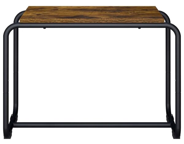 TV stalak 60 x 35.5 x 42 cm Dimljeni hrast Konstruirano drvo - Dimljeni hrast 60 x 35.5 x 42 cm