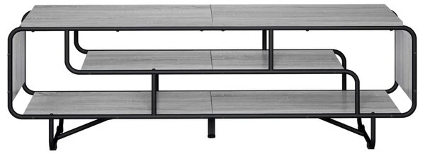 TV stalak 140 x 36 x 45 cm Siva Sonoma Konstruirano drvo - Siva Sonoma 140 x 36 x 45 cm