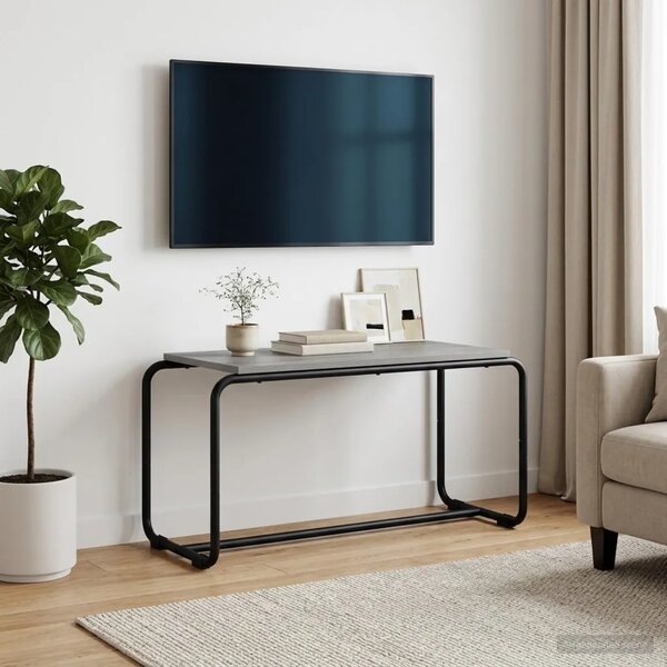 TV stalak 80 x 35.5 x 42 cm Siva Sonoma Konstruirano drvo - Siva Sonoma 80 x 35.5 x 42 cm
