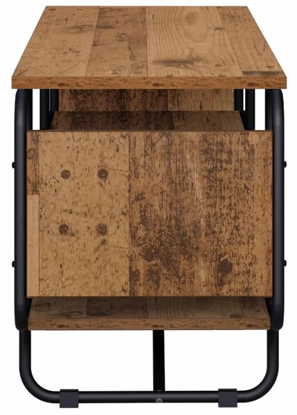 TV stalak 140 x 36 x 45 cm Staro drvo Konstruirano drvo - Staro drvo 140 x 36 x 45 cm