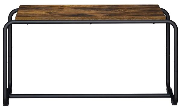TV stalak 80 x 35.5 x 42 cm Dimljeni hrast Konstruirano drvo - Dimljeni hrast 80 x 35.5 x 42 cm