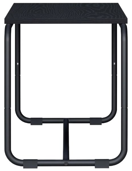 TV stalak 80 x 35.5 x 42 cm Crni hrast Konstruirano drvo - Crni hrast 80 x 35.5 x 42 cm