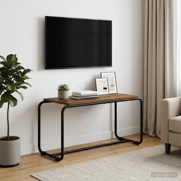 TV stalak 80 x 35.5 x 42 cm Staro drvo Konstruirano drvo - Staro drvo 80 x 35.5 x 42 cm