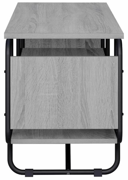 TV stalak 140 x 36 x 45 cm Siva Sonoma Konstruirano drvo - Siva Sonoma 140 x 36 x 45 cm