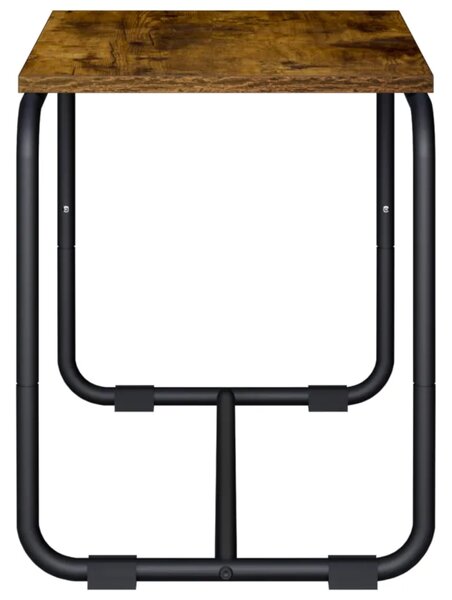 TV stalak 60 x 35.5 x 42 cm Dimljeni hrast Konstruirano drvo - Dimljeni hrast 60 x 35.5 x 42 cm