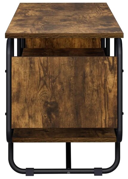 TV stalak 140 x 36 x 45 cm Dimljeni hrast Konstruirano drvo - Dimljeni hrast 140 x 36 x 45 cm