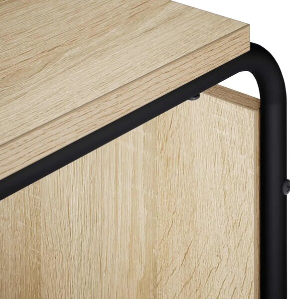 TV stalak 140 x 36 x 45 cm Hrast sonoma Konstruirano drvo - Hrast sonoma 140 x 36 x 45 cm
