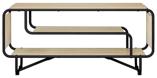 TV stalak 98 x 36 x 45 cm Hrast sonoma Konstruirano drvo - Hrast sonoma 98 x 36 x 45 cm