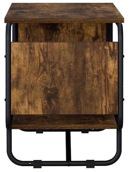 TV stalak 80 x 36 x 45 cm Dimljeni hrast Konstruirano drvo - Dimljeni hrast 80 x 36 x 45 cm