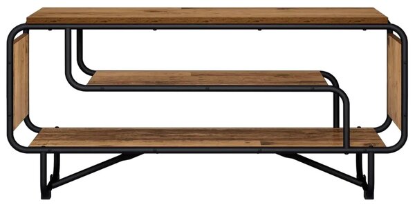 TV stalak 98 x 36 x 45 cm Staro drvo Konstruirano drvo - Staro drvo 98 x 36 x 45 cm