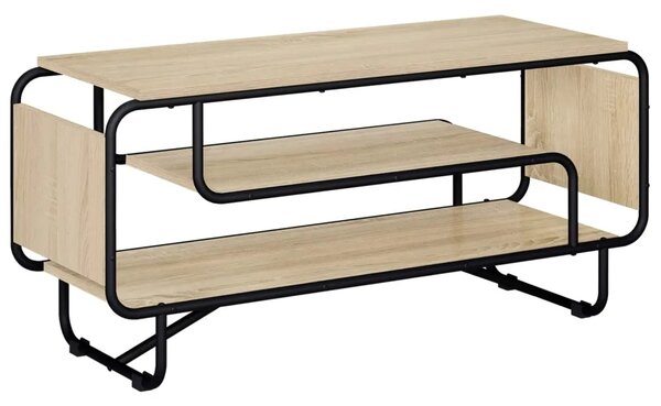 TV stalak 98 x 36 x 45 cm Hrast sonoma Konstruirano drvo - Hrast sonoma 98 x 36 x 45 cm