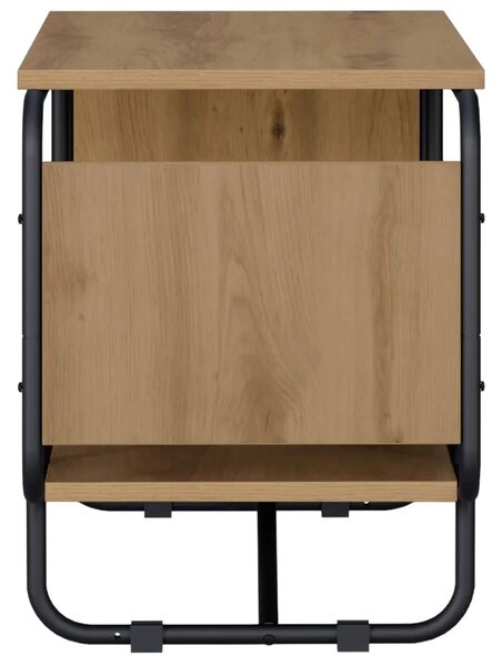 TV stalak 80 x 36 x 45 cm Hrast artisan Konstruirano drvo - Hrast artisan 80 x 36 x 45 cm