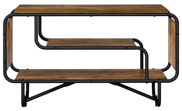 TV stalak 80 x 36 x 45 cm Dimljeni hrast Konstruirano drvo - Dimljeni hrast 80 x 36 x 45 cm