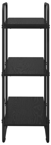 Polica 3 razina 60 x 35 x 105 cm PB Crni hrast - Crni hrast 60 x 35 x 105 cm