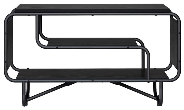 TV stalak 80 x 36 x 45 cm Crni hrast Konstruirano drvo - Crni hrast 80 x 36 x 45 cm