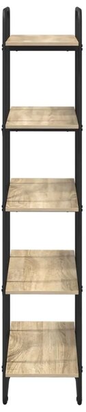 Polica 5 razina 60 x 35 x 175 5 cm PB Hrast sonoma - Hrast sonoma 60 x 35 x 175 5 cm