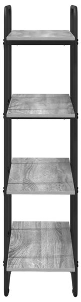 Polica 4 razina 60 x 35 x 140 cm PB Siva Sonoma - Siva Sonoma 60 x 35 x 140 cm