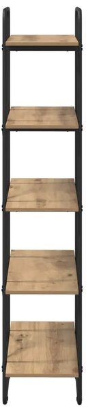 Polica 5 razina 60 x 35 x 175 5 cm PB Hrast artisan - Hrast artisan 60 x 35 x 175 5 cm