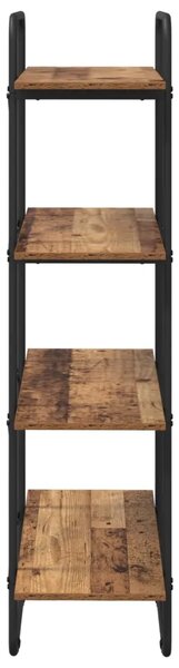 Polica 4 razina 60 x 35 x 140 cm PB Drvo hrasta - Staro drvo 60 x 35 x 140 cm