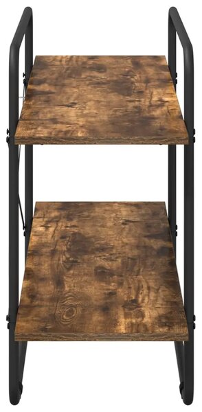 Polica 2 razina 100 x 35 x 70 cm PB Dimljeni hrast - Dimljeni hrast 100 x 35 x 70 cm