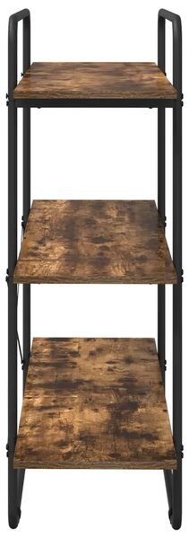 Polica 3 razina 100 x 35 x 105 cm PB Dimljeni hrast - Dimljeni hrast 100 x 35 x 105 cm