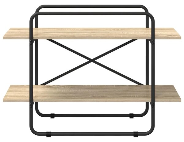 Polica 2 razina 100 x 35 x 70 cm PB Hrast sonoma - Hrast sonoma 100 x 35 x 70 cm