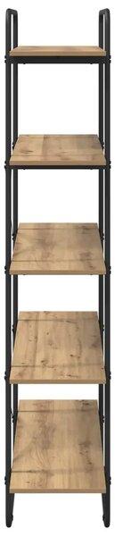 Polica 5 razina 100 x 35 x 175 5 cm PB Hrast artisan - Hrast artisan 100 x 35 x 175 5 cm