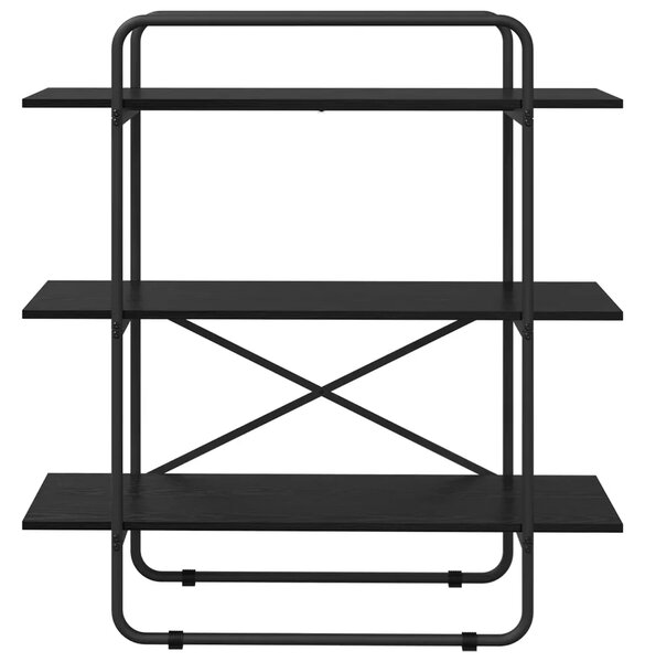Polica 3 razina 100 x 35 x 105 cm PB Crni hrast - Crni hrast 100 x 35 x 105 cm
