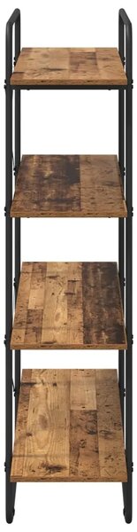 Polica 4 razina 100 x 35 x 140 cm PB Drvo hrasta - Staro drvo 100 x 35 x 140 cm