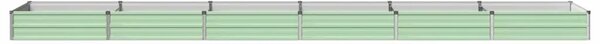 Povišeni vrtni krevet Pastelno zelena 480 x 80 x 24 cm - 480 x 80 x 24 cm Pastelno zelena