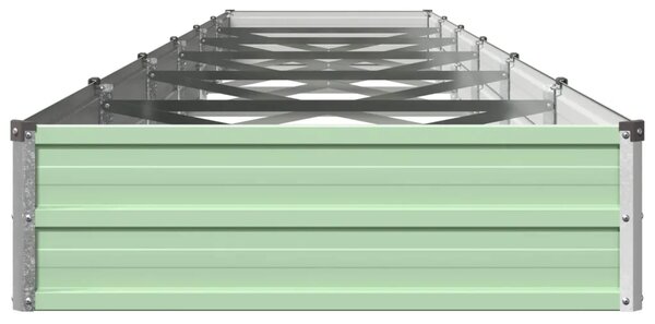 Povišeni vrtni krevet Pastelno zelena 480 x 80 x 24 cm - 480 x 80 x 24 cm Pastelno zelena