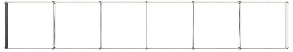 Povišeni vrtni krevet Drvena smeđa 480 x 80 x 24 cm - 480 x 80 x 24 cm Smeđa drvo