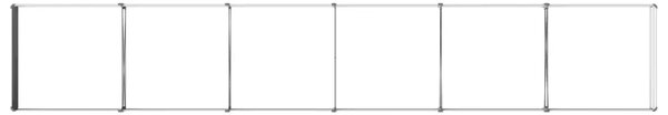 Povišeni vrtni krevet Siva 480 x 80 x 24 cm - 480 x 80 x 24 cm Siva