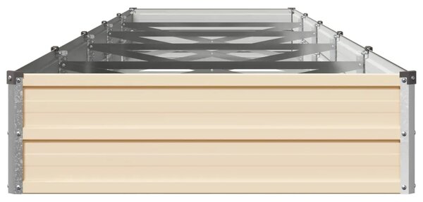 Povišeni vrtni krevet Slonovača 400 x 80 x 24 cm - 400 x 80 x 24 cm Slonovača