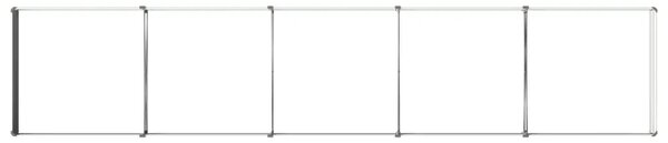 Povišeni vrtni krevet Pastelno zelena 400 x 80 x 24 cm - 400 x 80 x 24 cm Pastelno zelena