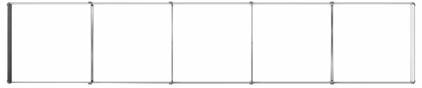 Povišeni vrtni krevet Antracit 400 x 80 x 24 cm - 400 x 80 x 24 cm Antracit