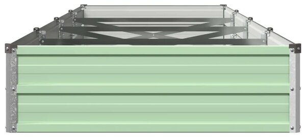Povišeni vrtni krevet Pastelno zelena 320 x 80 x 24 cm - 320 x 80 x 24 cm Pastelno zelena