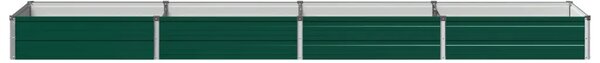 Povišeni vrtni krevet Zelena 320 x 80 x 24 cm - 320 x 80 x 24 cm Zelena