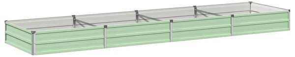 Povišeni vrtni krevet Pastelno zelena 320 x 80 x 24 cm - 320 x 80 x 24 cm Pastelno zelena
