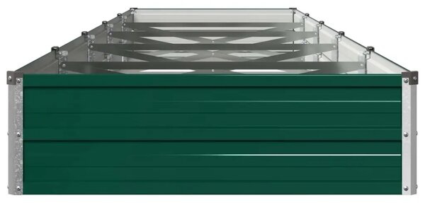 Povišeni vrtni krevet Zelena 400 x 80 x 24 cm - 400 x 80 x 24 cm Zelena
