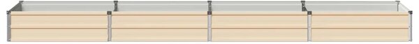 Povišeni vrtni krevet Slonovača 320 x 80 x 24 cm - 320 x 80 x 24 cm Slonovača