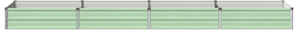 Povišeni vrtni krevet Pastelno zelena 320 x 80 x 24 cm - 320 x 80 x 24 cm Pastelno zelena