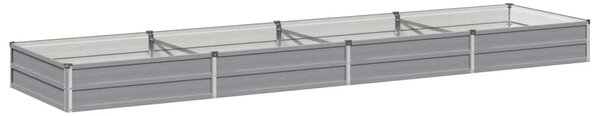 Povišeni vrtni krevet Siva 320 x 80 x 24 cm - 320 x 80 x 24 cm Siva