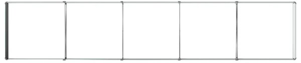 Povišeni vrtni krevet Zelena 400 x 80 x 24 cm - 400 x 80 x 24 cm Zelena