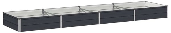 Povišeni vrtni krevet Antracit 320 x 80 x 24 cm - 320 x 80 x 24 cm Antracit