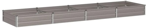 Povišeni vrtni krevet Rđa 320 x 80 x 24 cm corton - 320 x 80 x 24 cm Otporni čelik