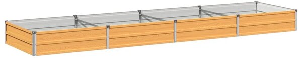 Povišeni vrtni krevet Prirodna 320 x 80 x 24 cm - 320 x 80 x 24 cm Prirodna