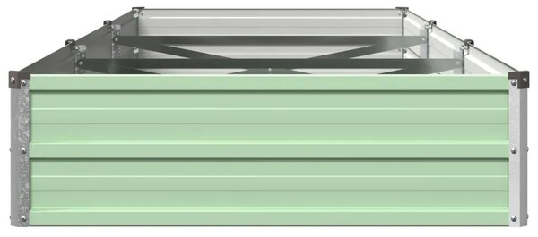 Povišeni vrtni krevet Pastelno zelena 240 x 80 x 24 cm - 240 x 80 x 24 cm Pastelno zelena