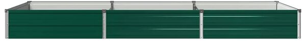 Povišeni vrtni krevet Zelena 240 x 80 x 24 cm - 240 x 80 x 24 cm Zelena
