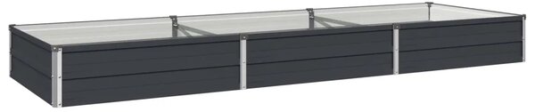 Povišeni vrtni krevet Antracit 240 x 80 x 24 cm - 240 x 80 x 24 cm Antracit